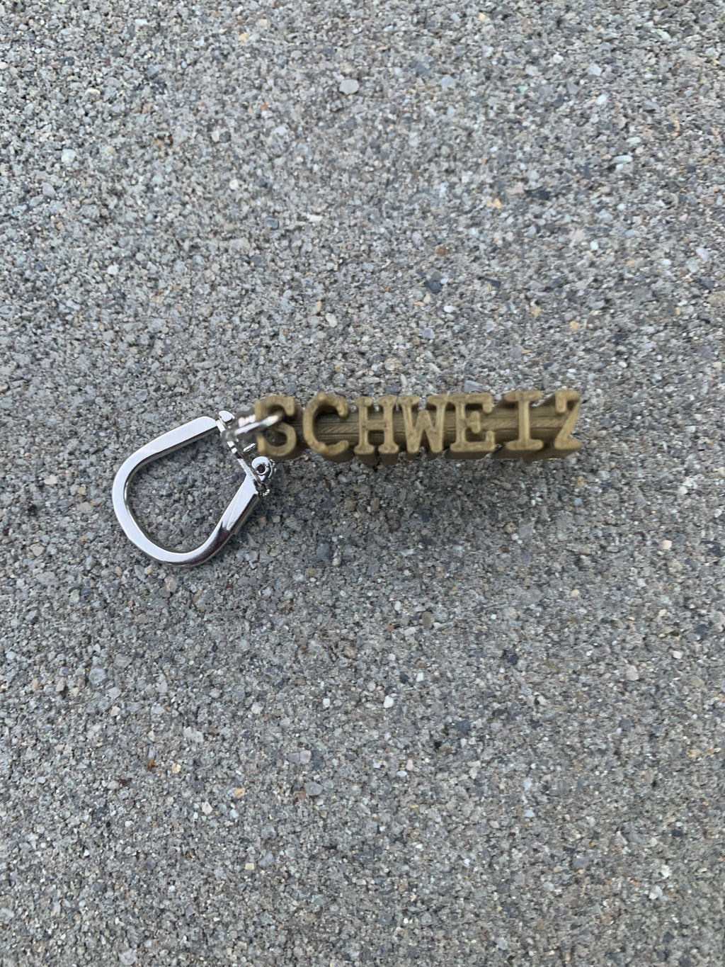 Kuh Schweiz Schlüsselanhänger