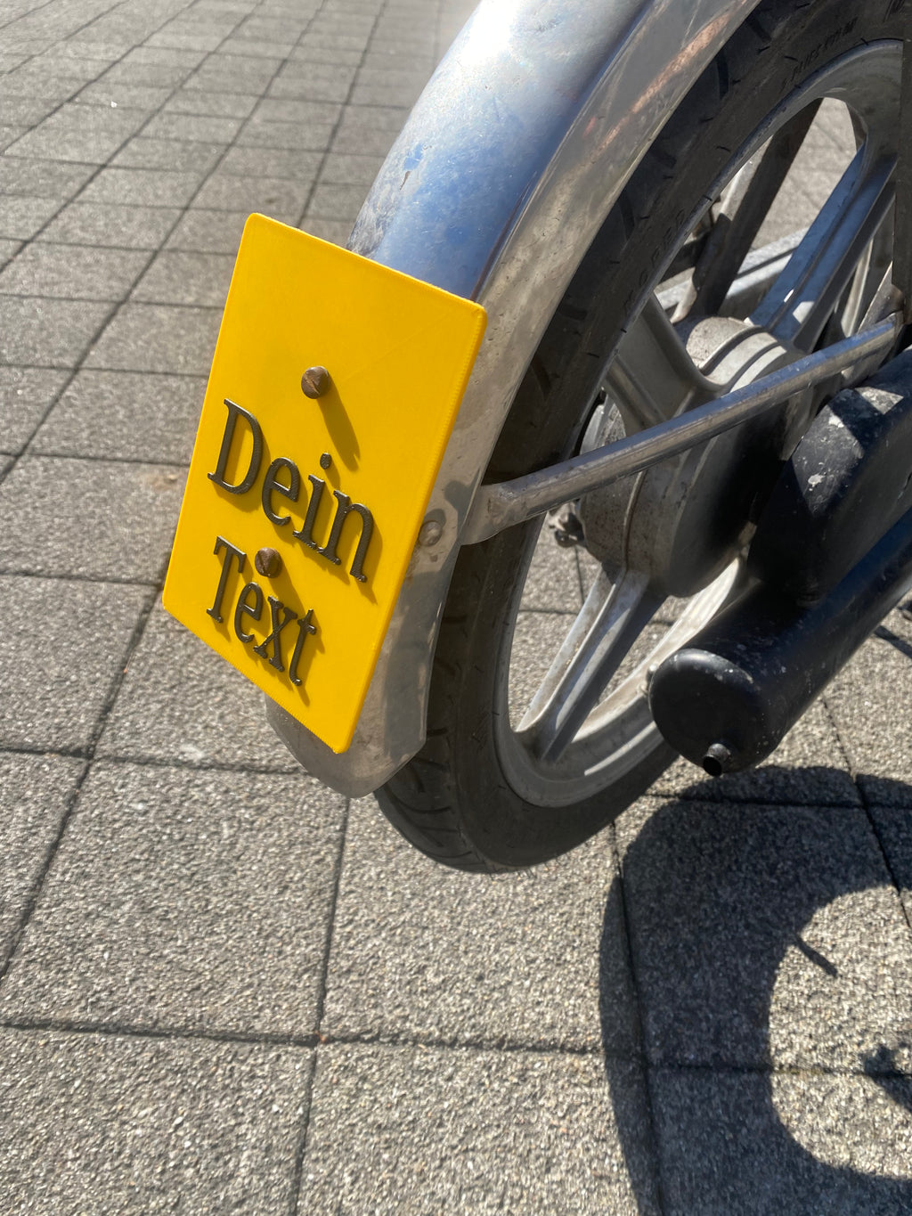 Nummernschild Mofa